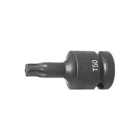 Holex Impact Torx Bit Socket, 1/2 inch Dr, TX55 651350 TX55